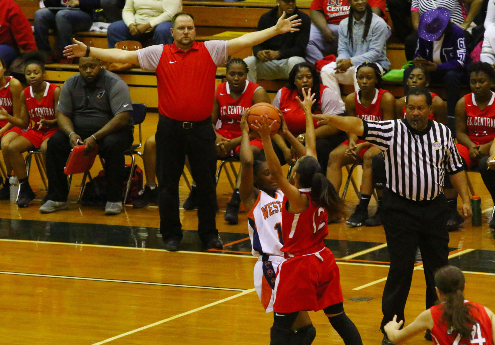 Gallery: E.C. Central at West Side Girls Basketball